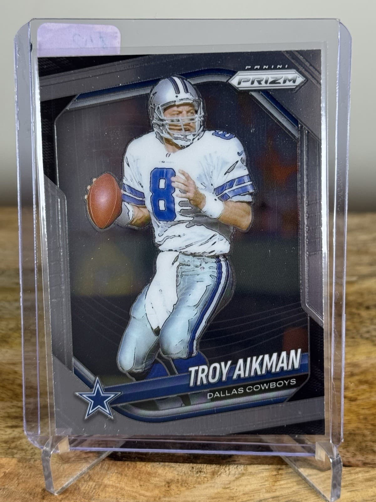 Panini 2025 Prizm Football Troy Aikman Base Set #179 Dallas Cowboys