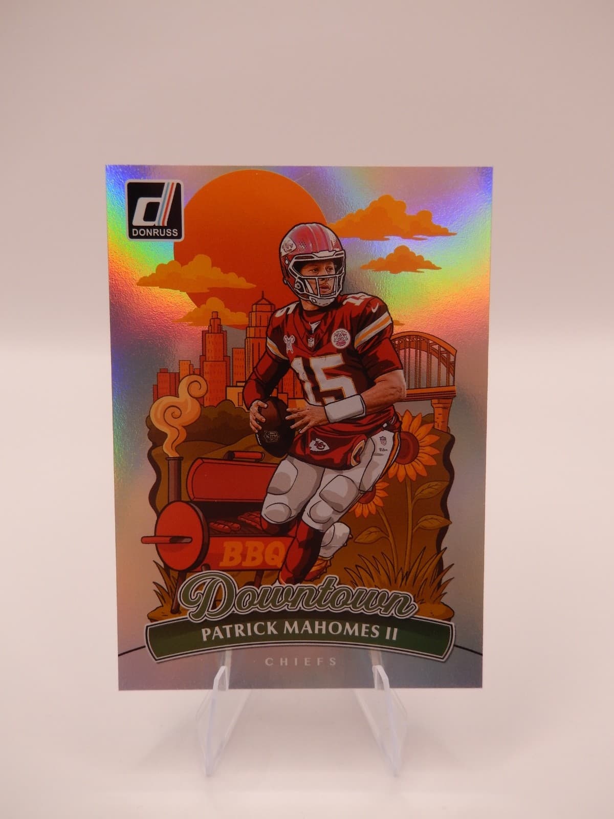 Patrick Mahomes II 2025 Panini Donruss Downtown No. 8