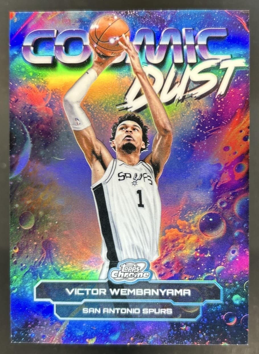 2025-26 Topps Cosmic Chrome Victor Wembanyama Dust SSP #CD-7 Spurs