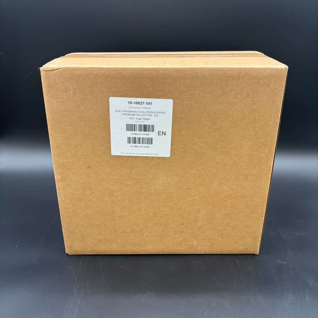 Pokemon TCG Prismatic Evolutions Super Premium Collection Box Case SEALED SPC