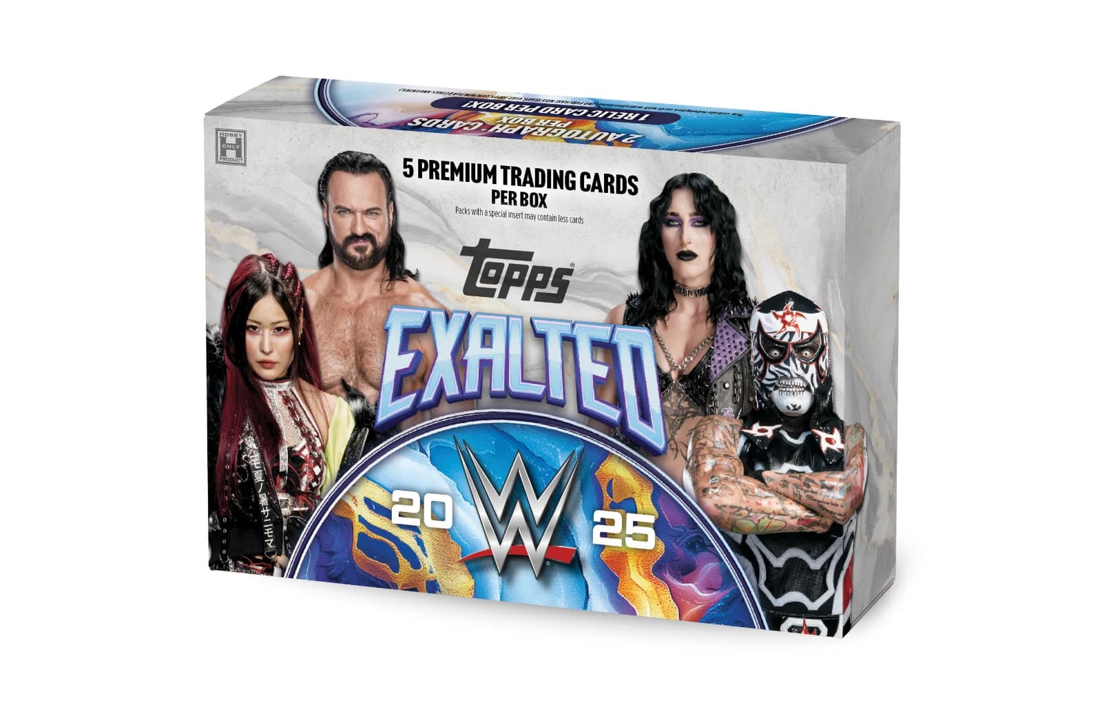 2025 Topps Exalted WWE Wrestling Factory Sealed Hobby Box - In Stock!