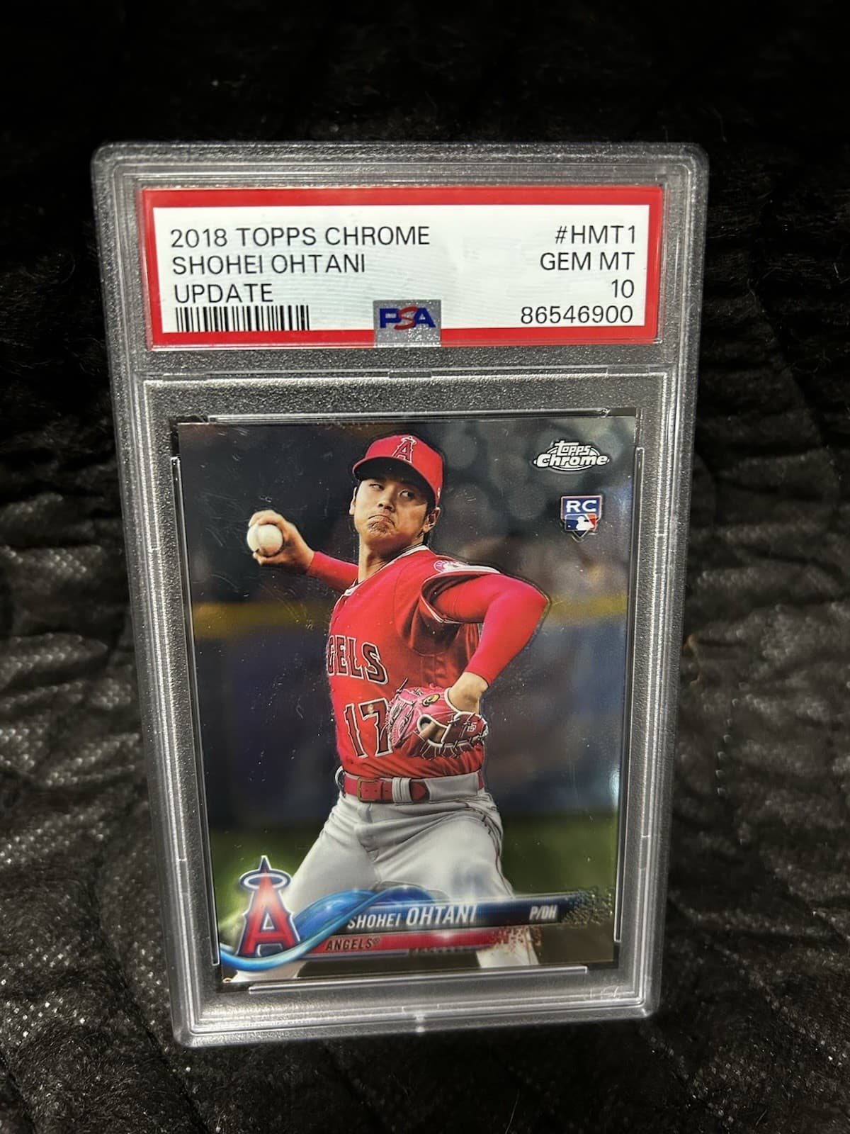 2018 Topps Chrome Update - Shohei Ohtani #HMT1 Rookie (RC) Gem Mint 10