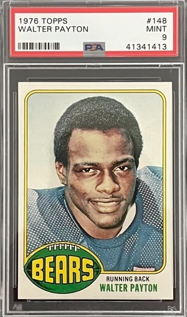 1976 TOPPS FOOTBALL COMPLETE SET-100% PSA GRADED- PAYTON PSA 9-READ DISCRIPTION
