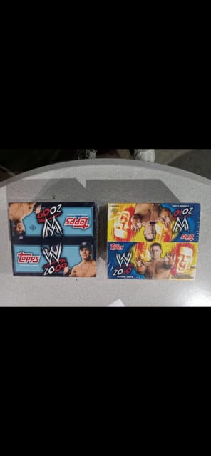 TOPPS 2009 2010 WWE SEALED CASES