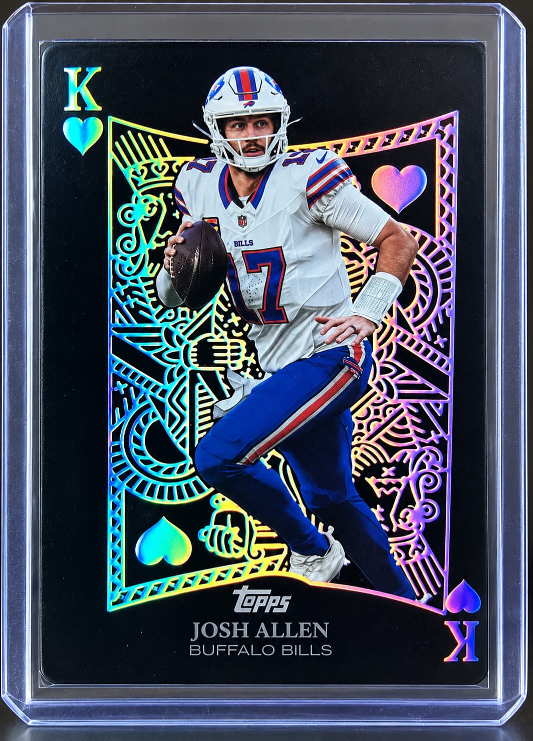 Josh Allen All Kings mint condition Topps football card