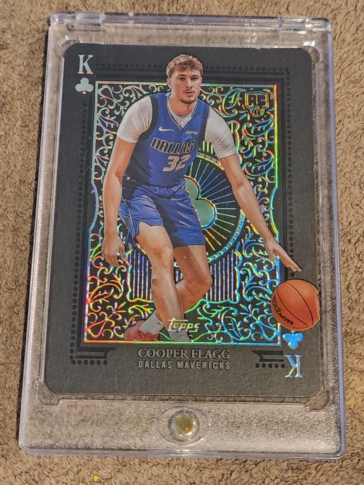 Authentic 2025-26 Topps Cooper Flagg All Kings Rookie RC #AK-16 Mavericks