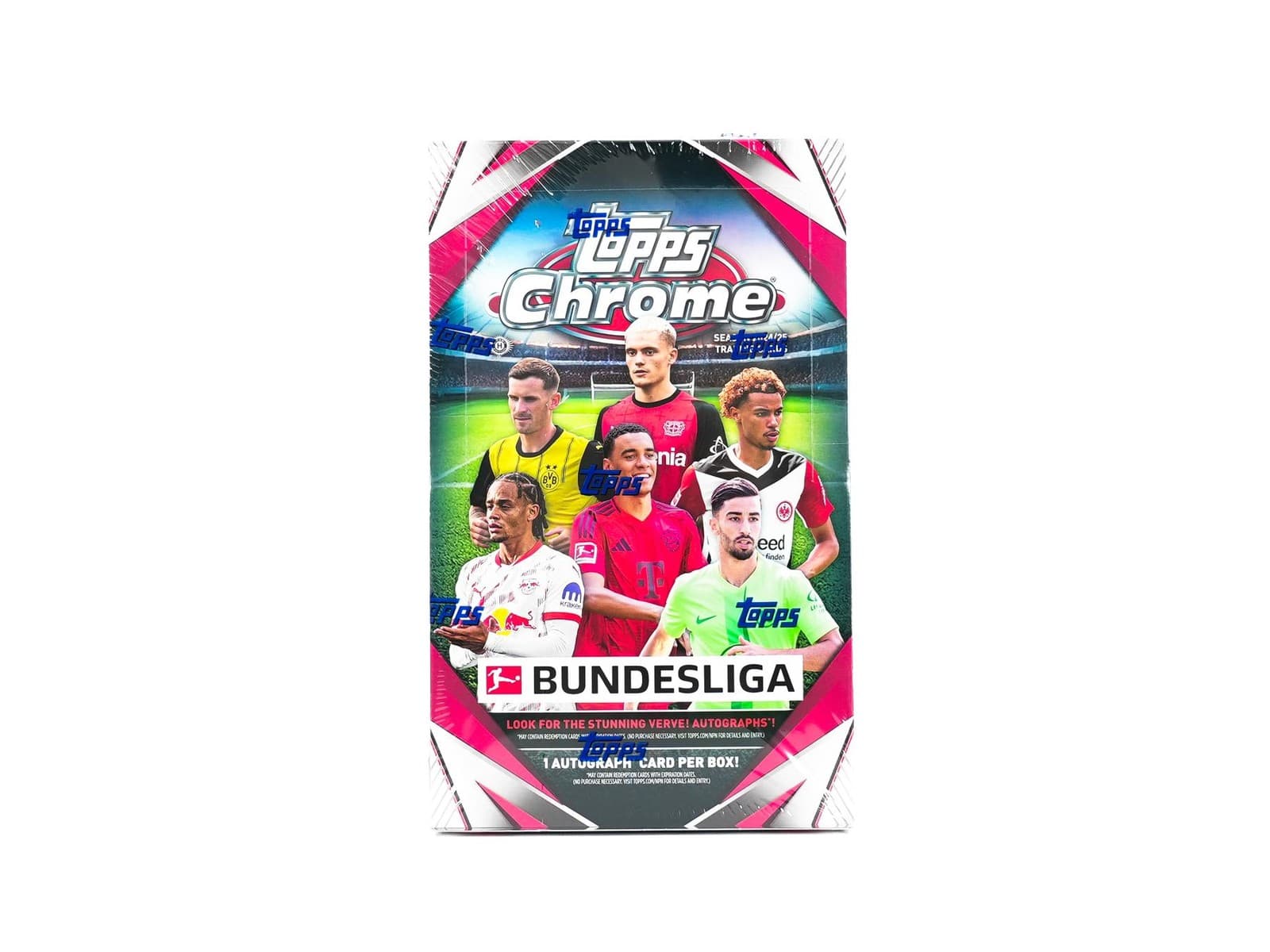 2024/25 TOPPS CHROME BUNDESLIGA SOCCER HOBBY BOX
