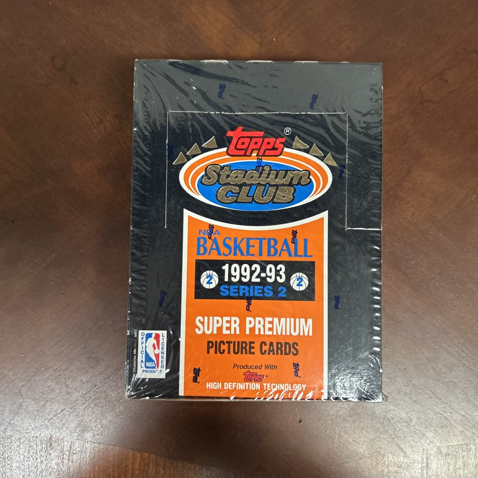 1992-93 Topps Stadium Club Basketball Series 2 Factory Sealed Wax Box BEAM TEAM