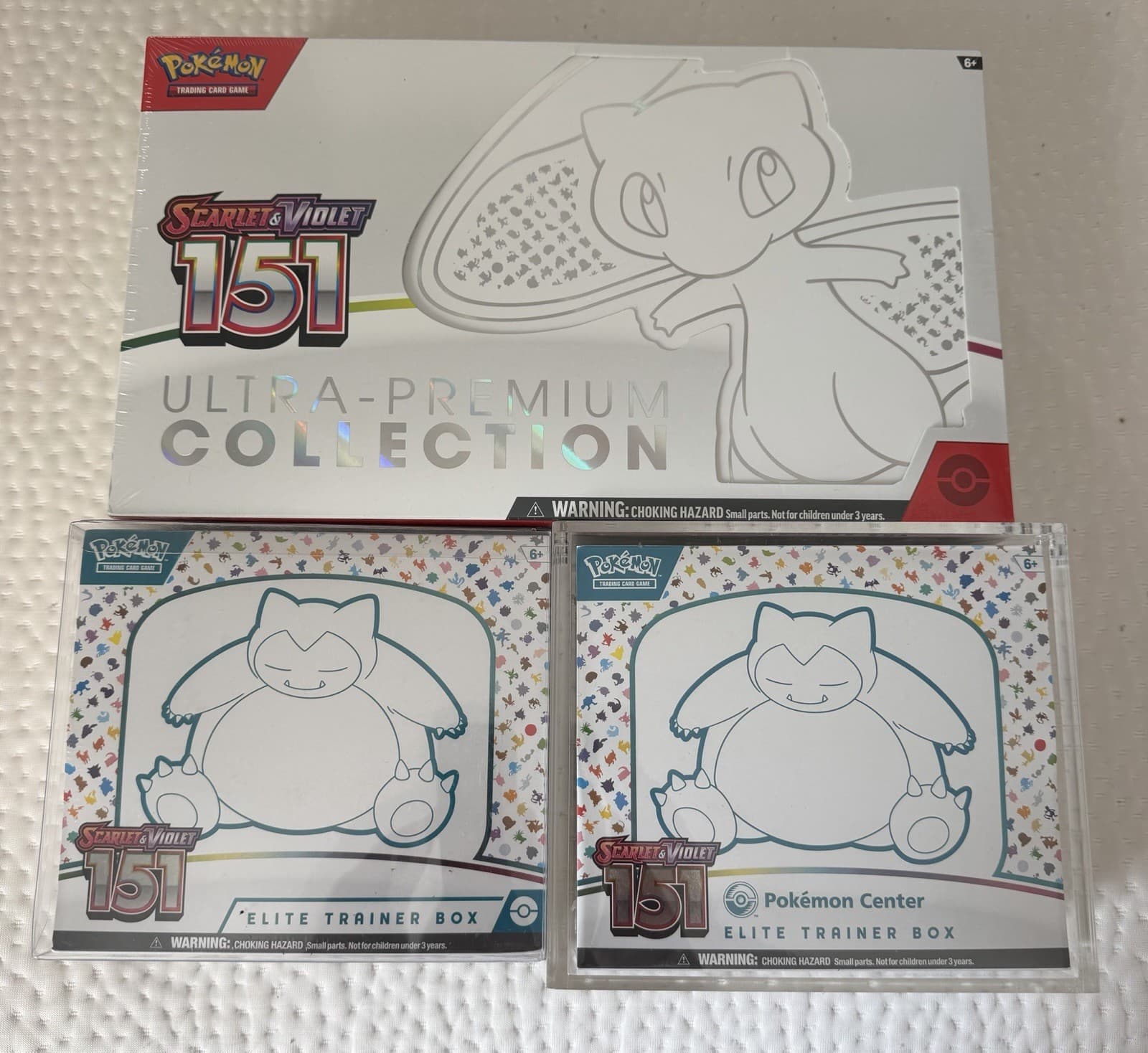 Pokemon TCG 151 Ultra-Premium Collection, 151 Pokemon Center ETB, 151 ETB