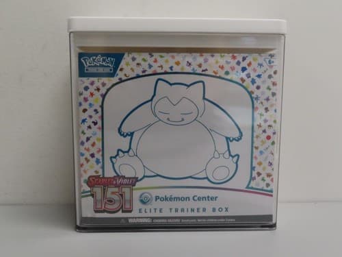 2023 Pokemon Scarlet & Violet 151 Sealed Pokemon Center ETB Elite Trainer Box