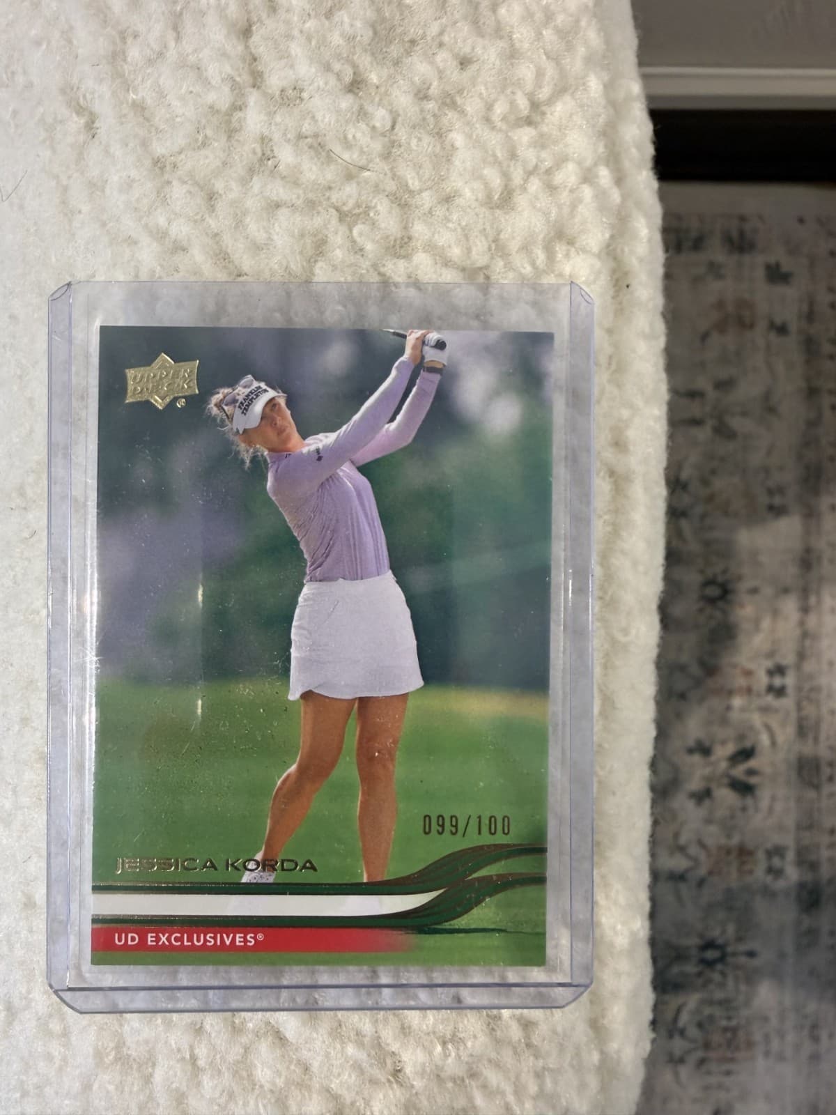 2026 Upper Deck Golf UD Exclusives Jessica Korda #36 99/100