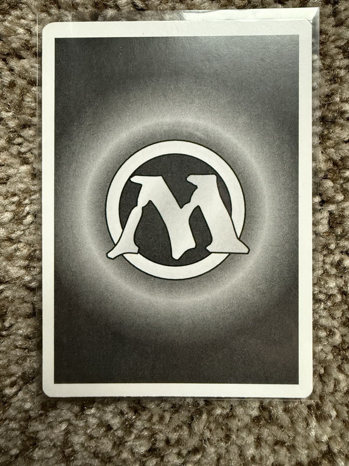 MTG Magic the Gathering White M Filler card