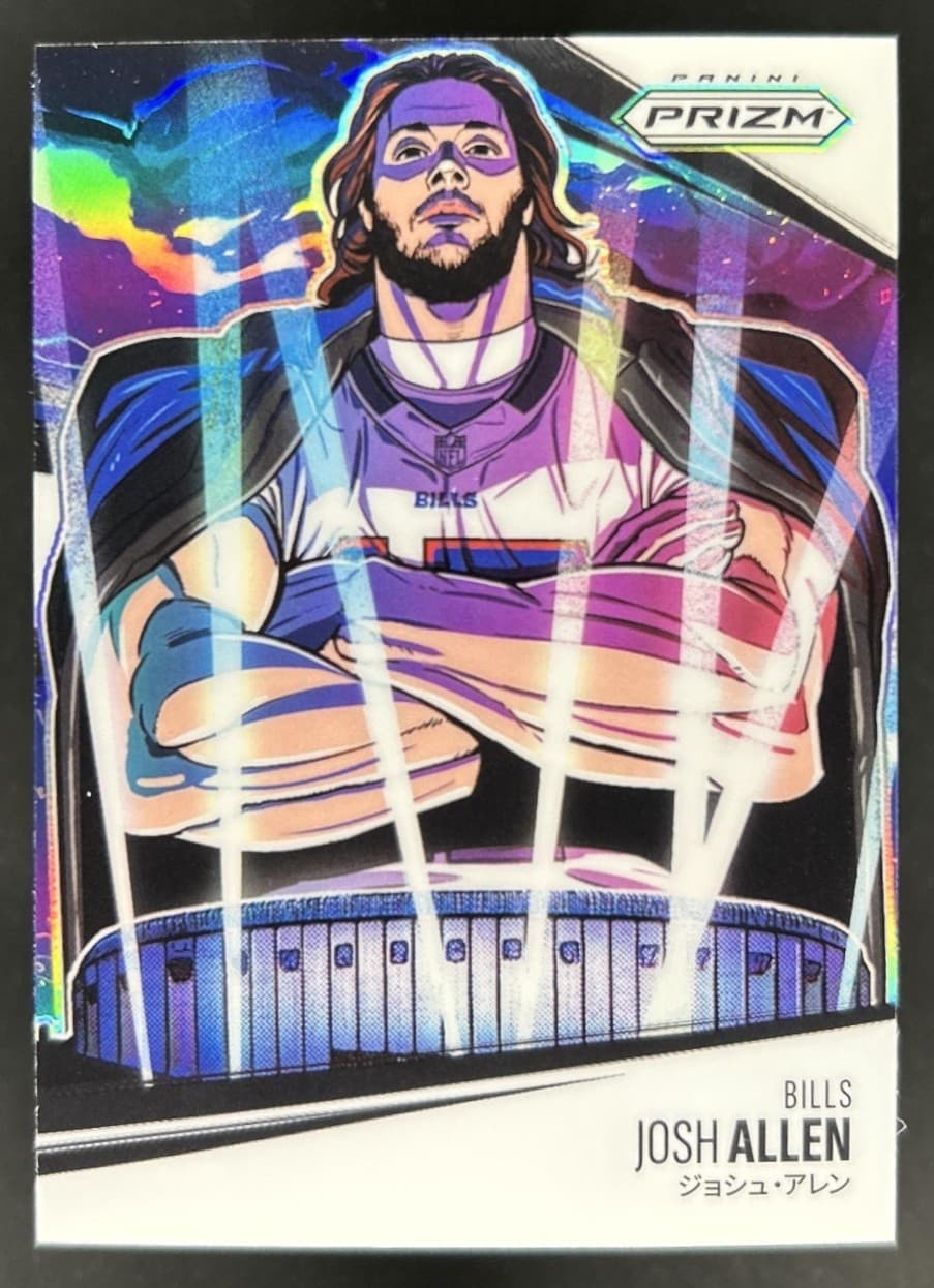 2025 Panini Prizm Josh Allen Manga - Vertical #10 Bills