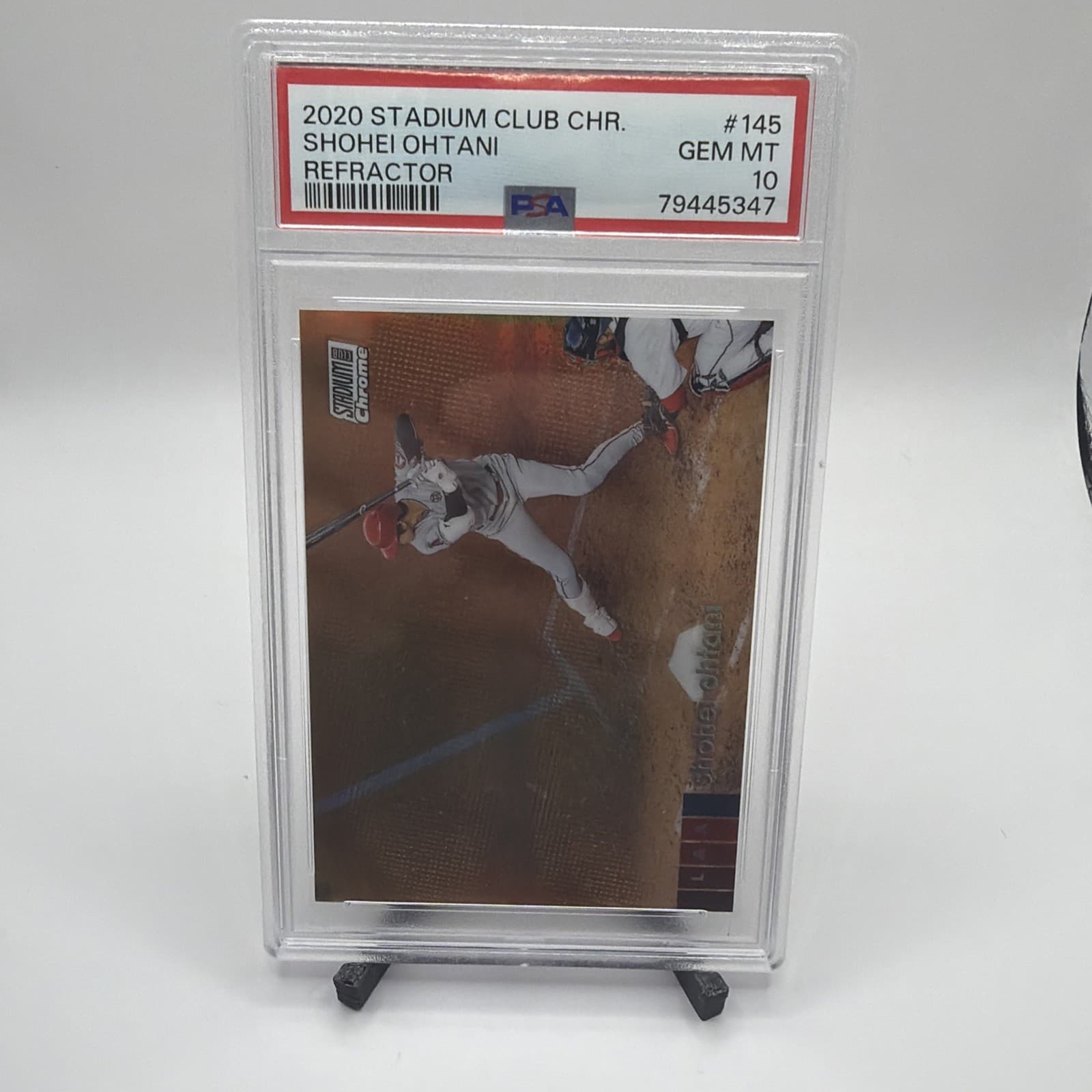 2020 Stadium Club Chrome Refractor #145 Shohei Ohtani Psa 10