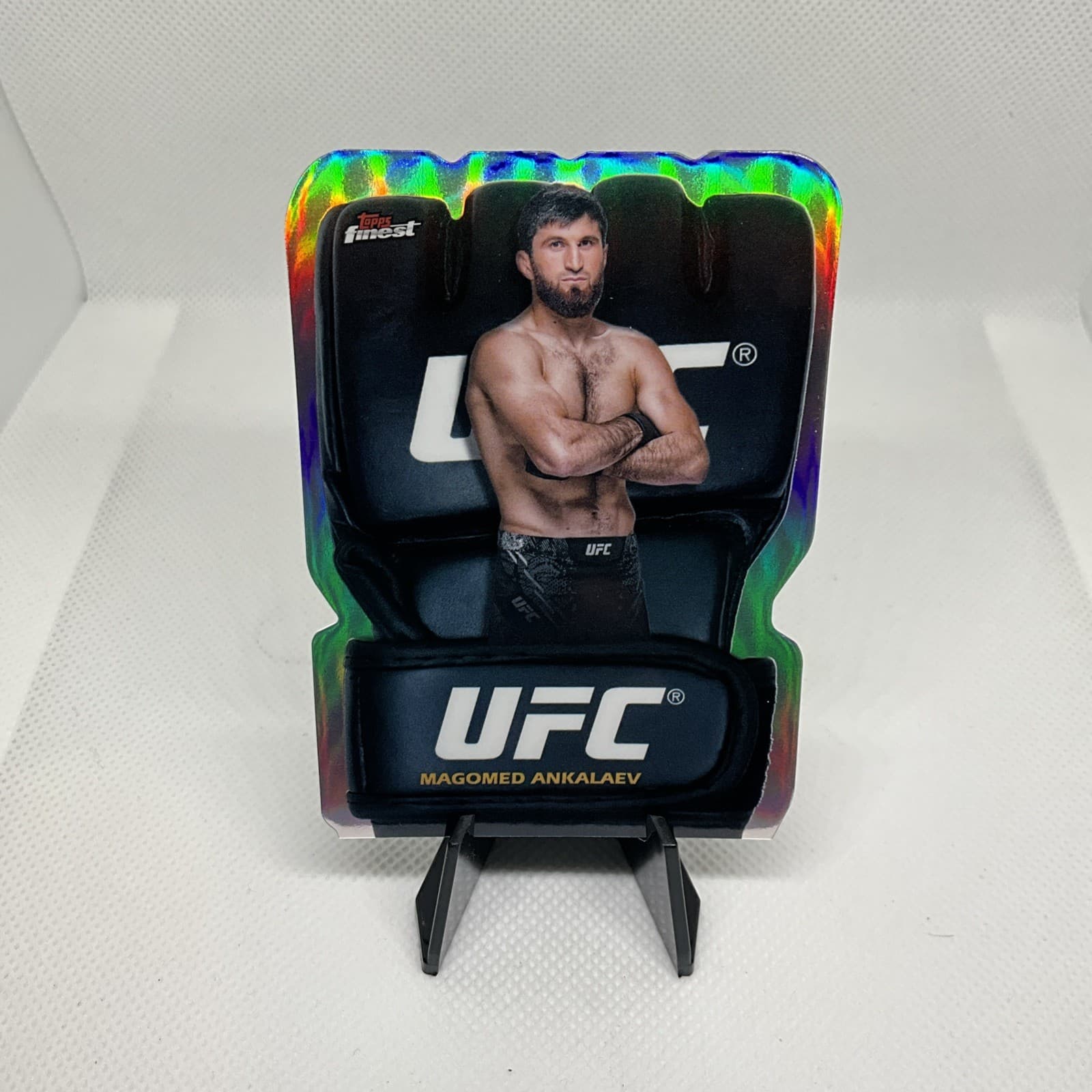 Topps Finest UFC Insert Magomed Ankalaev FGD-7 die cut MMA card 