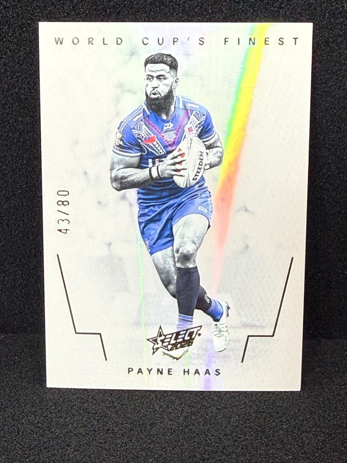 2026 Select Rlwc - World Cup'S Finest - Payne Haas - Samoa #43/80 Wf31