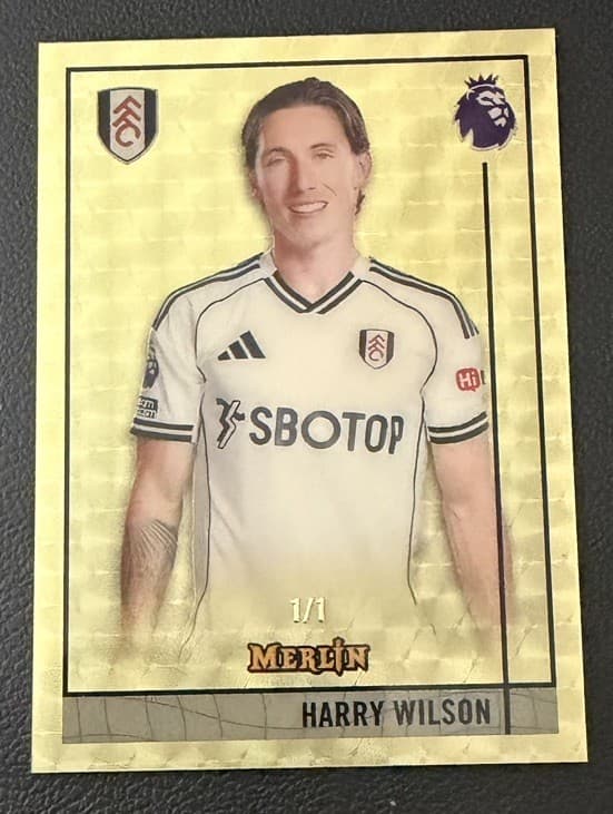 EPL Merlin Harry Wilson SuperFractor 1/1