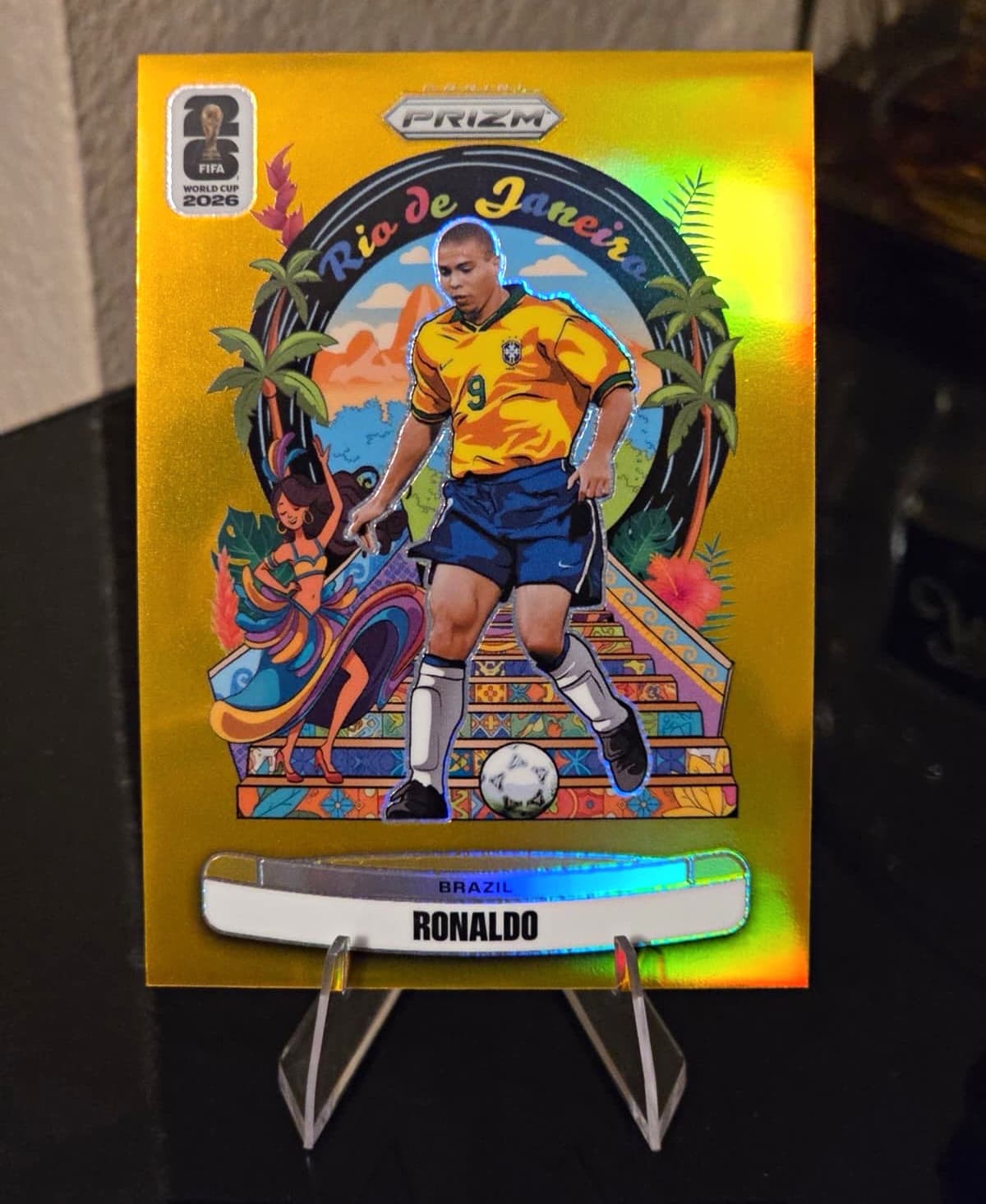 Panini 2026 Prizm FIFA World Cup National Landmarks Ronaldo Brazil #30