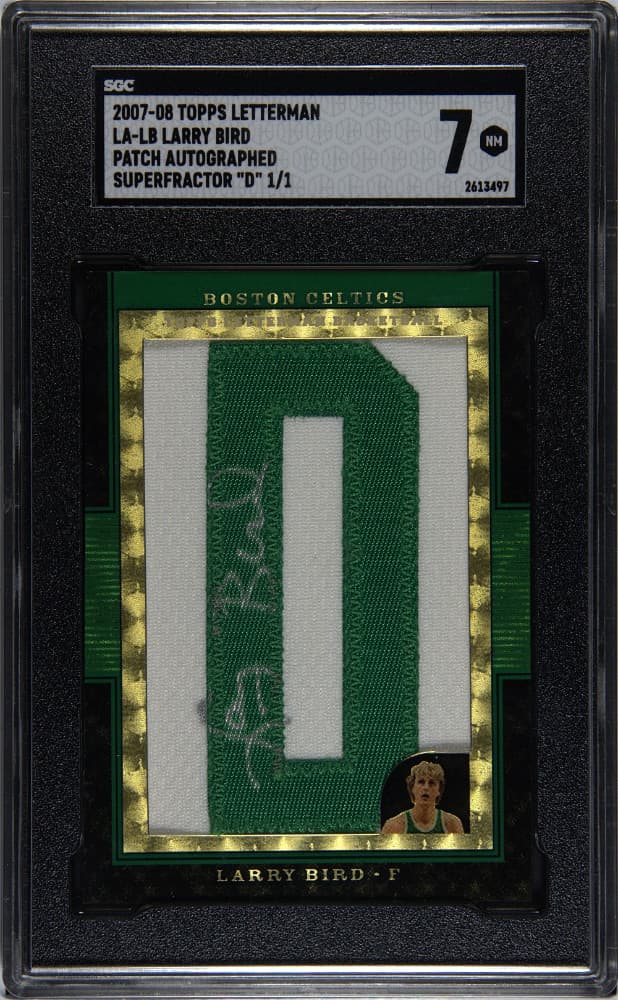 Larry Bird Auto 1/1 2008