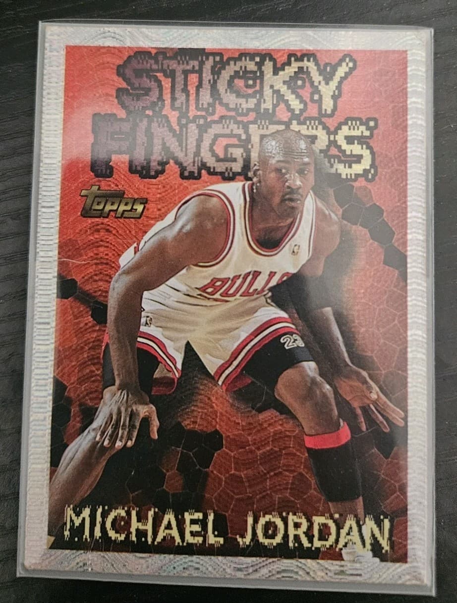 Topps 1996-97 Season's Best - Sticky Fingers - Michael Jordan