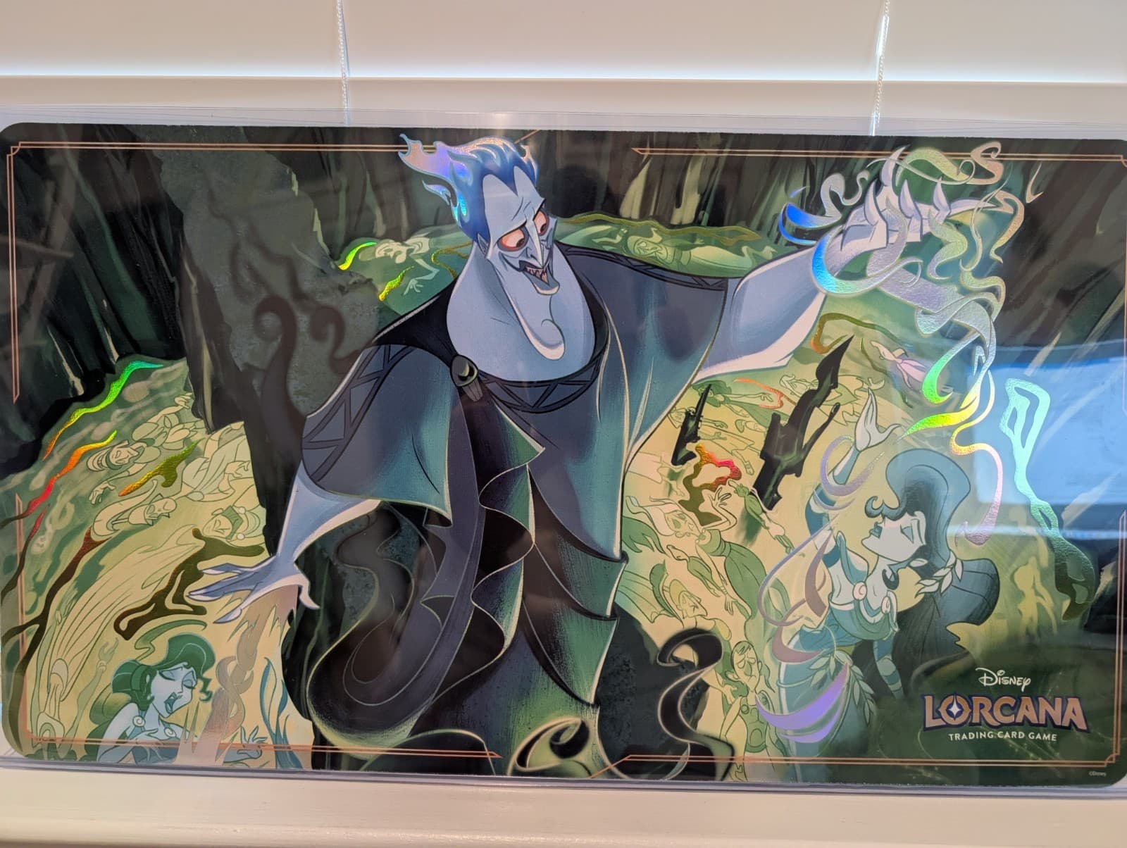Disney Lorcana TCG Hades Double Dealer Official MATIFIED Foil Playmat