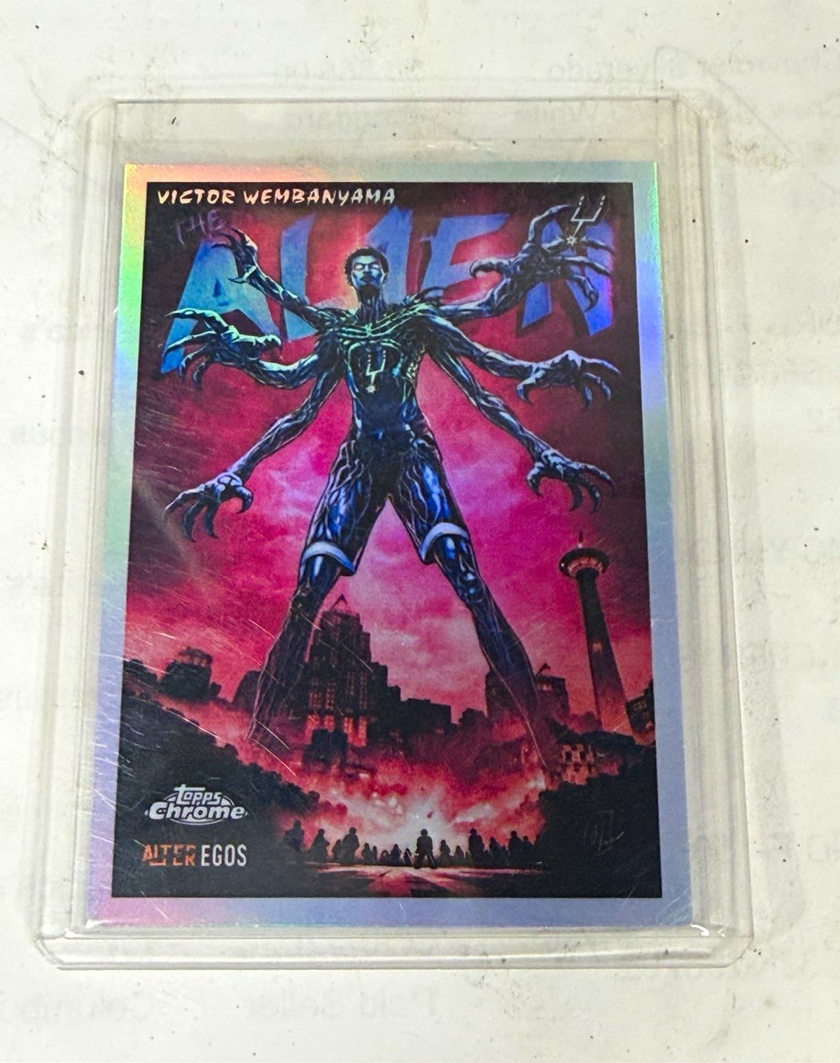 Topps Chrome Victor Wembanyama Spurs Alter Egos Insert 2026 #AE-4