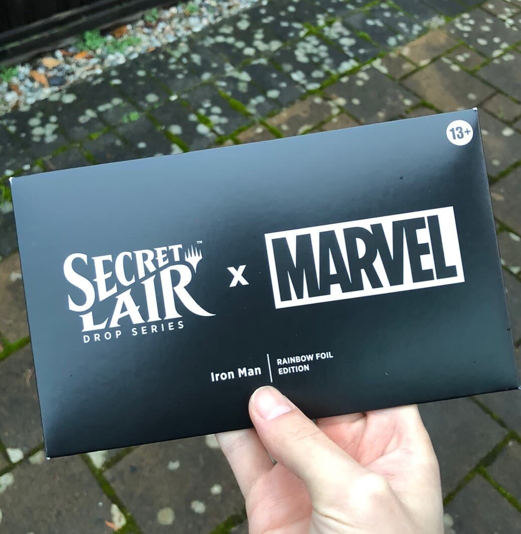 Secret Lair x Marvel's Iron Man Rainbow FOIL Edition MTG Magic The Gathering TCG