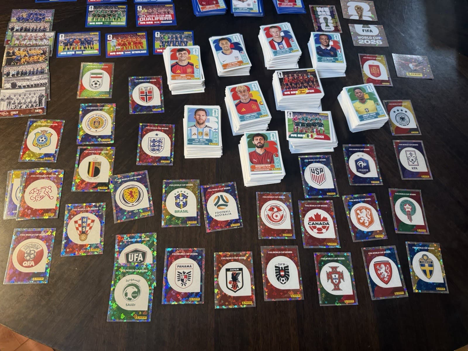 Panini FIFA World Cup 2026 ULTIMATE STICKERS LOT!!! 1500 STICKERS!!! RARE BUY!!