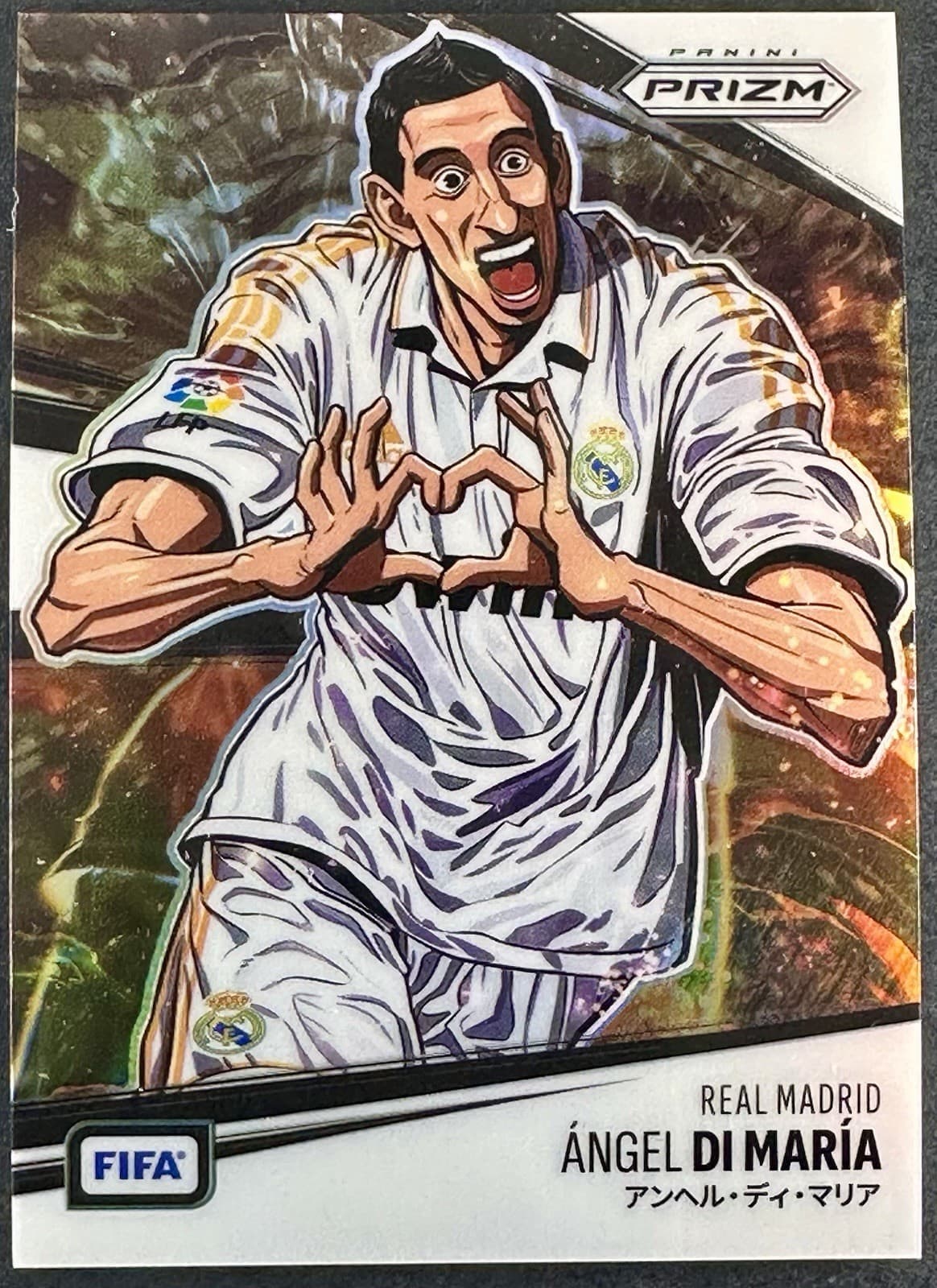 2025-25 Prizm FIFA Soccer Angel Di Maria Manga SSP 