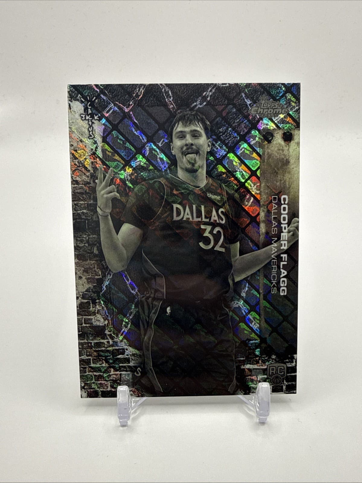 2026 Topps Cactus Jack Cooper Flagg Logo Refractor SSP