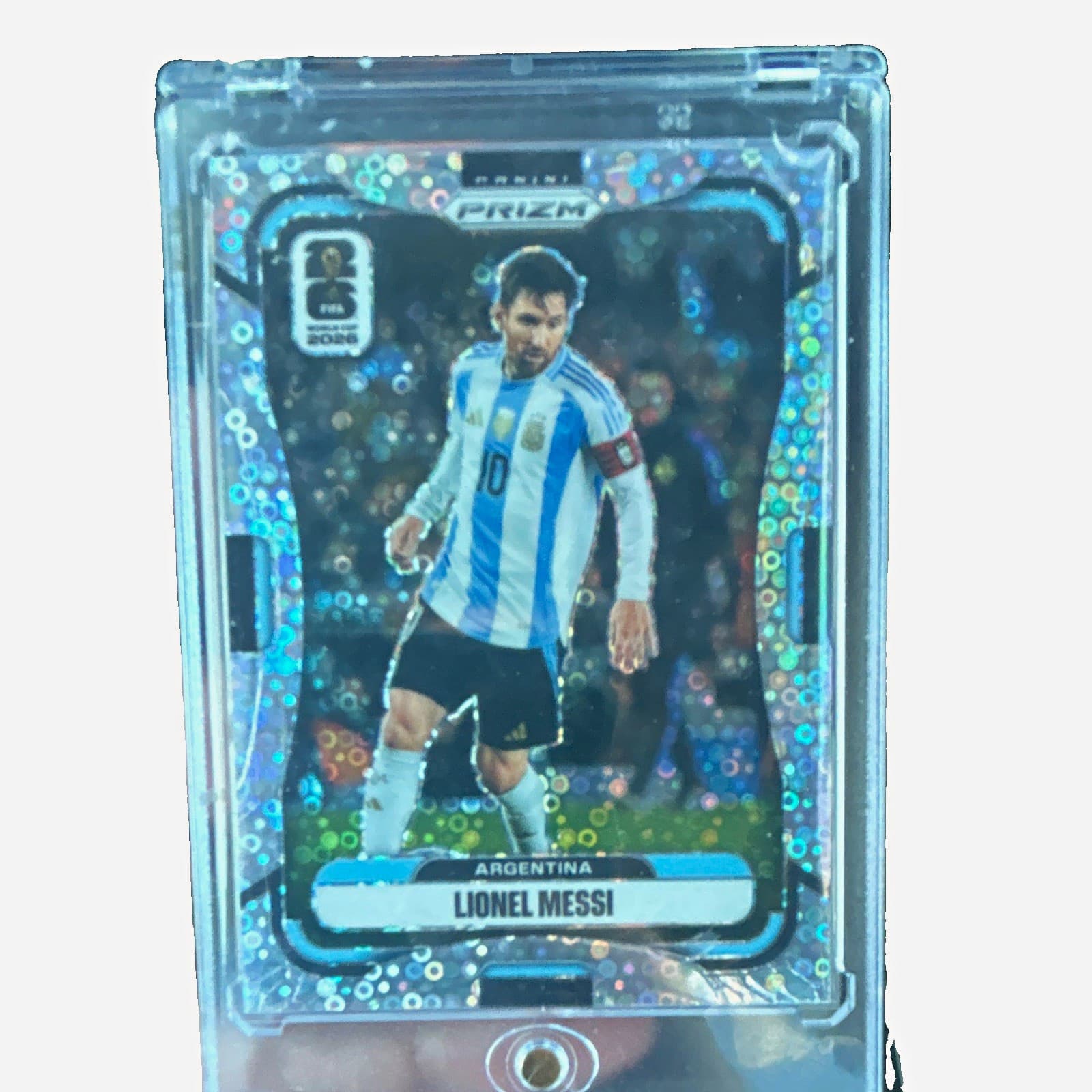 2026 Panini Prizm FIFA World Cup Lionel Messi #18 Argentina Parallel Soccer Card