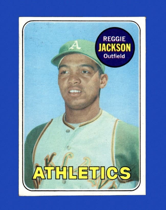 1969 Topps Set-Break #260 Reggie Jackson EX-EXMINT (trimmed) *GMCARDS*