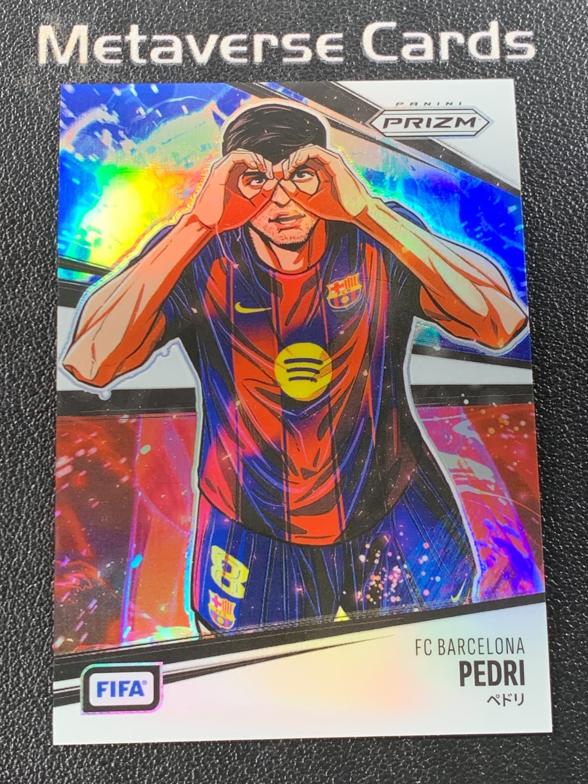 2025-26 Panini Prizm FIFA Pedri Manga Case Hit SSP FC Barcelona