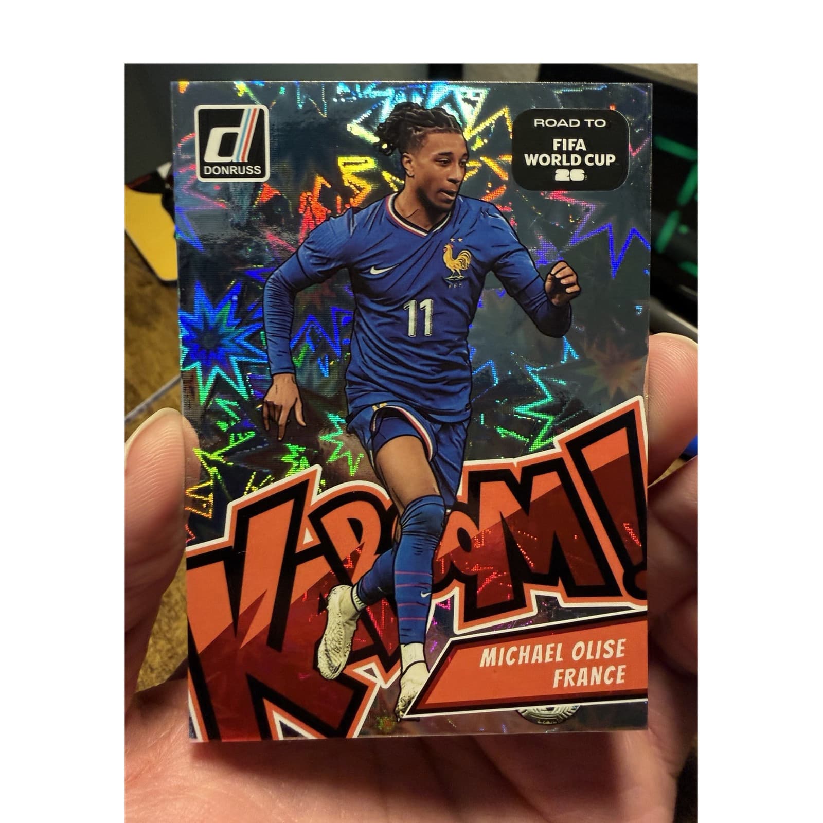 Panini 2025-26 Donruss Kaboom! Michael Olise France FIFA World Cup #14 Insert