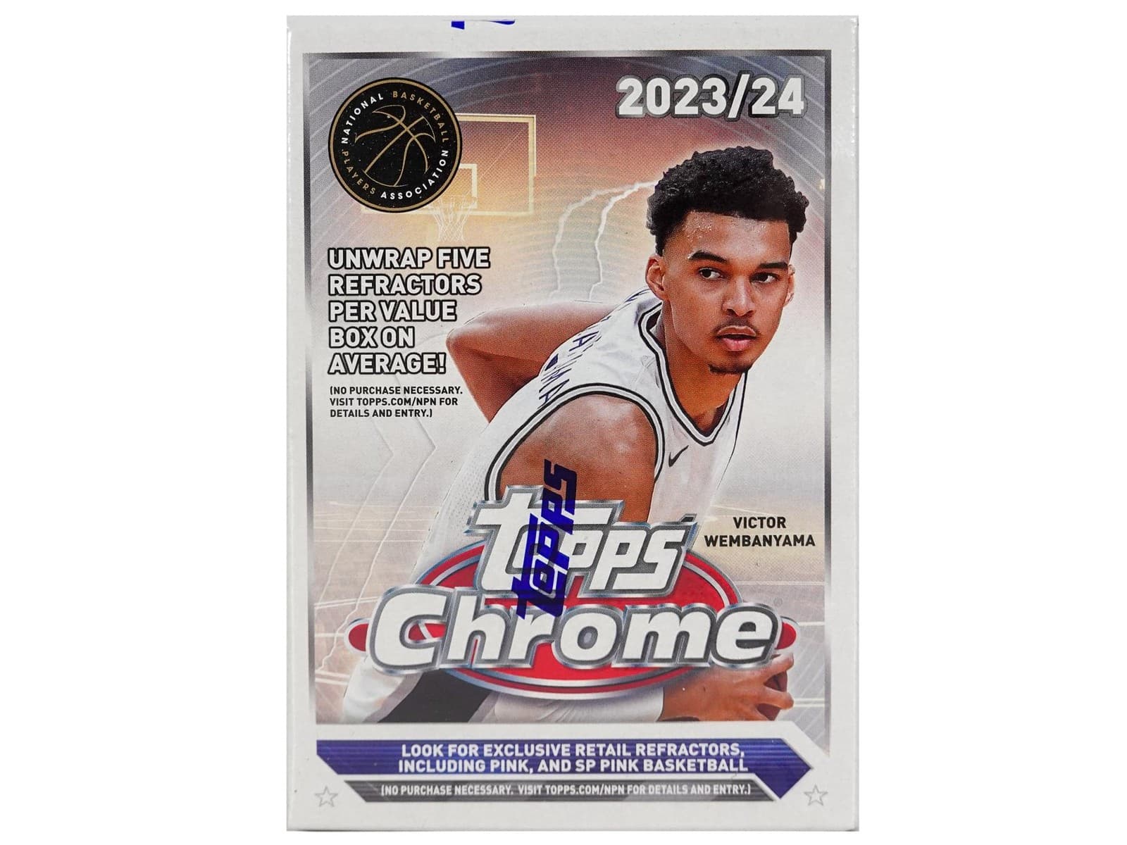2023/24 TOPPS CHROME BASKETBALL BLASTER BOX