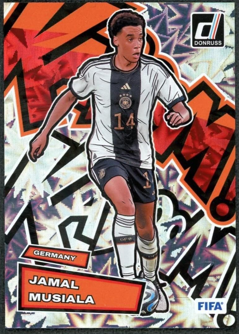 2023 Panini Donruss FIFA Jamal Musiala Kaboom! #6