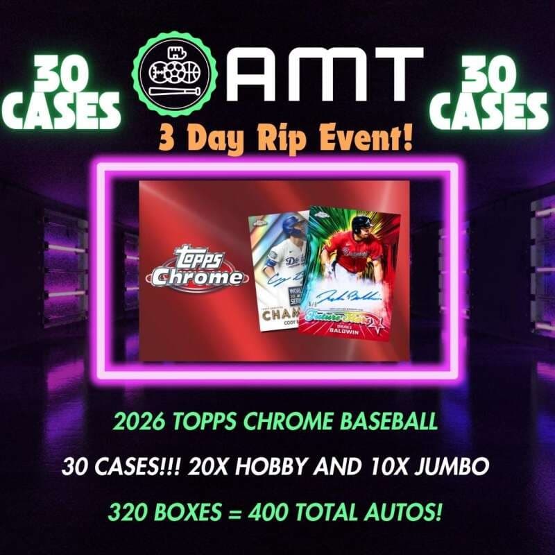 Aaron Judge Yankees 2026 Topps Chrome 30X Hobby + Jumbo Case 320X Box Break #1