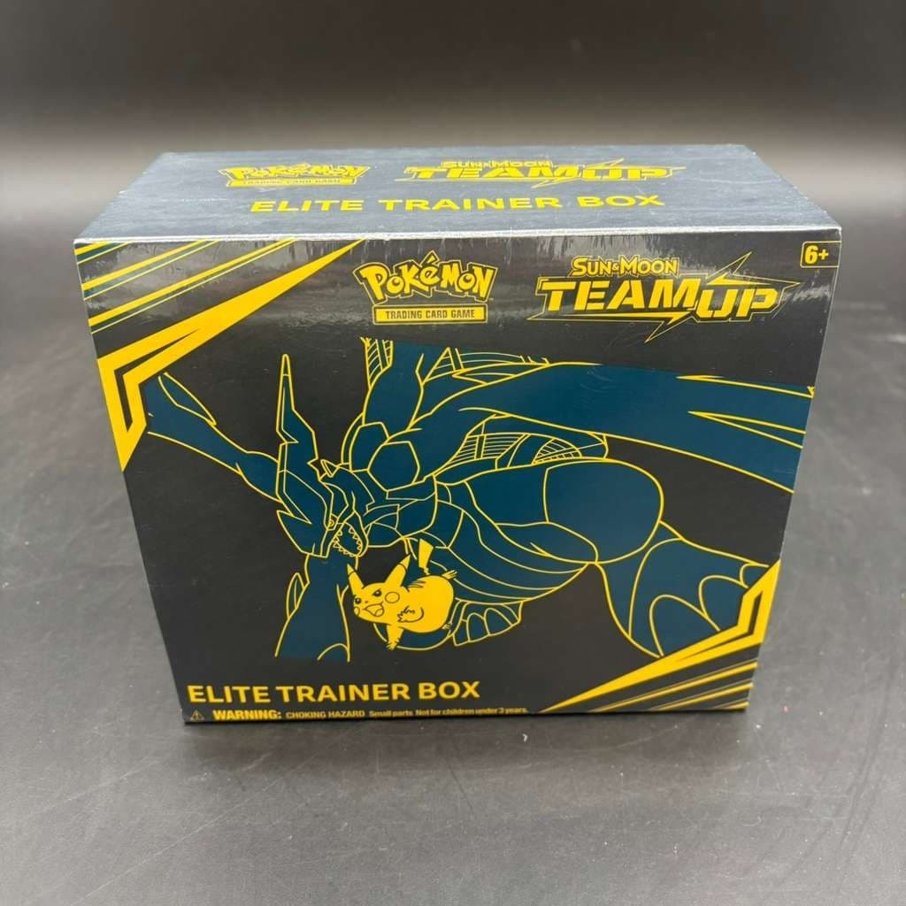 Pokemon TCG Sun & Moon Team Up Elite Trainer Box SEALED ETB with Acrylic