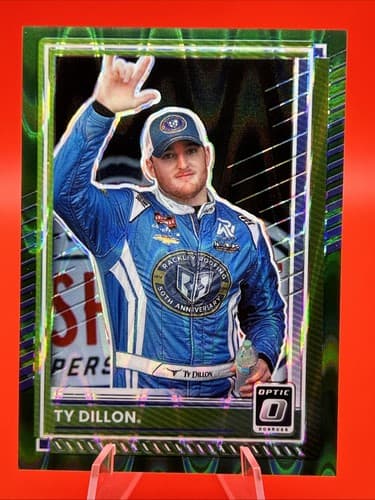 2025 Panini Green Wave Optic Ty Dillon #73 NASCAR Racing 6/7