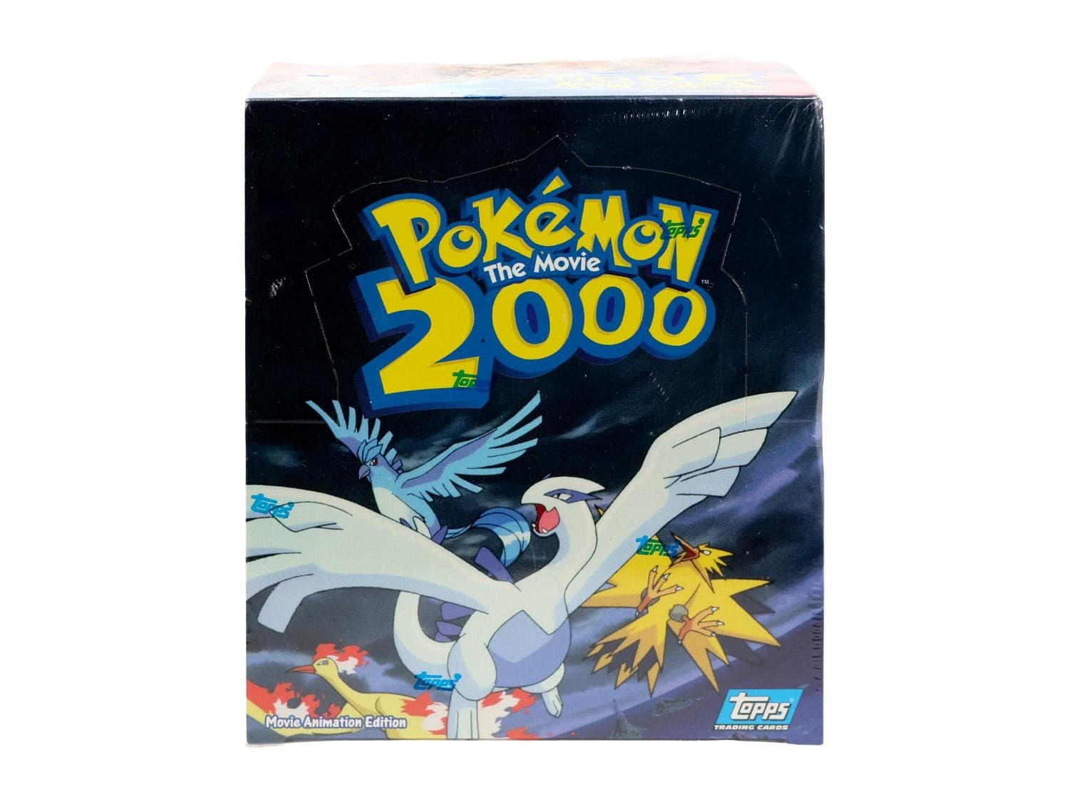 Pokemon The Movie 2000 Trading Card Box Topps - First Appearance Holos