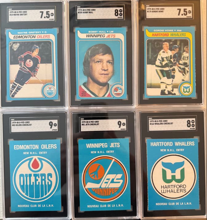 1979-80 O-Pee-Chee Hockey Complete Set - Gretzky Rookie SGC 7.5