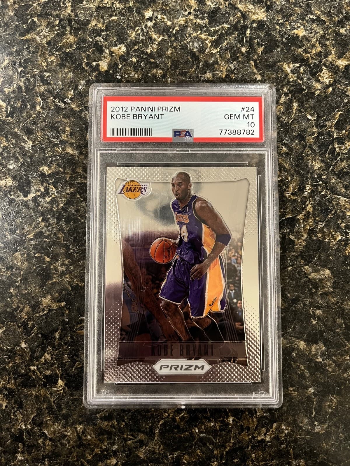 2012 Panini Prizm Kobe Bryant #24 PSA 10