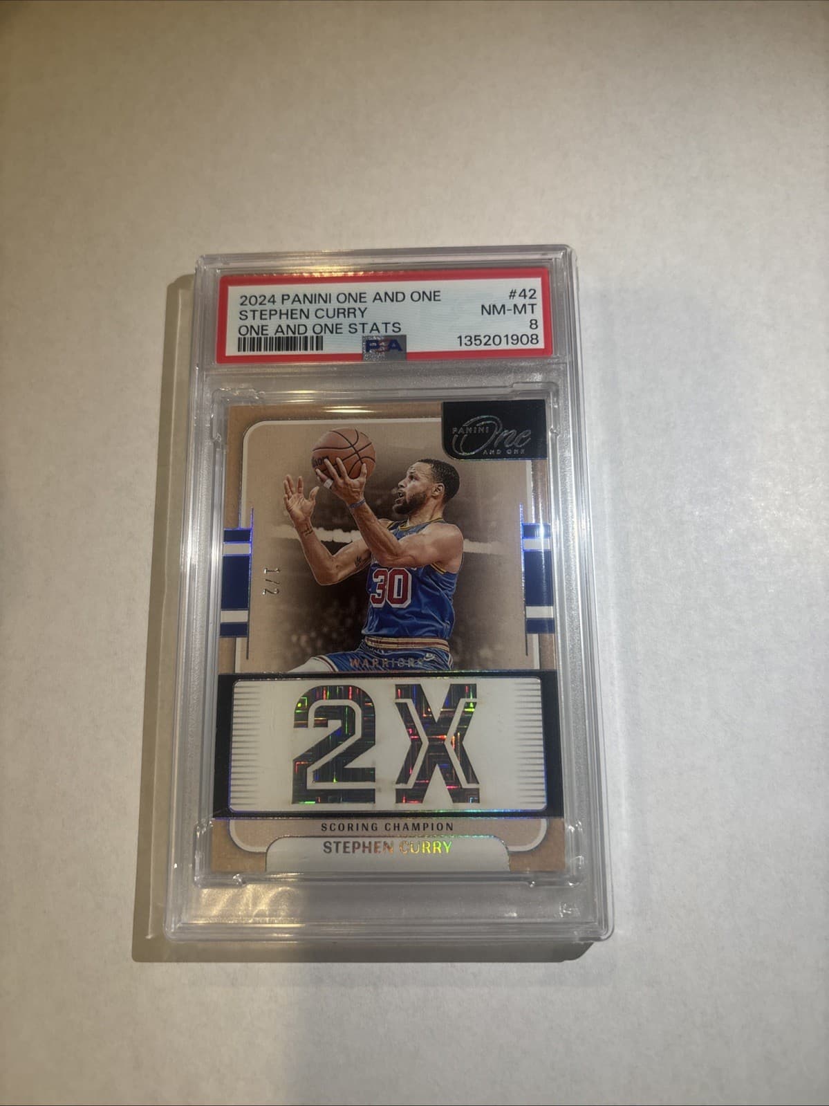 2024 Panini One And One Stephen Curry 1/2 