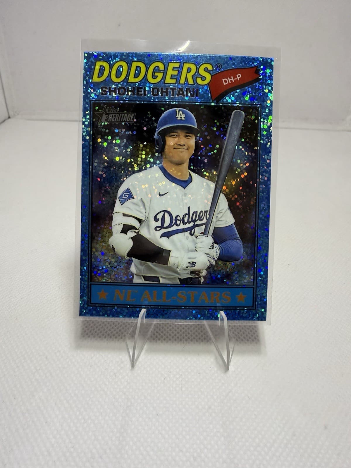 2024 Topps Heritage Sparkle NL All-Stars Shohei Ohtani #290 Dodgers Baseball