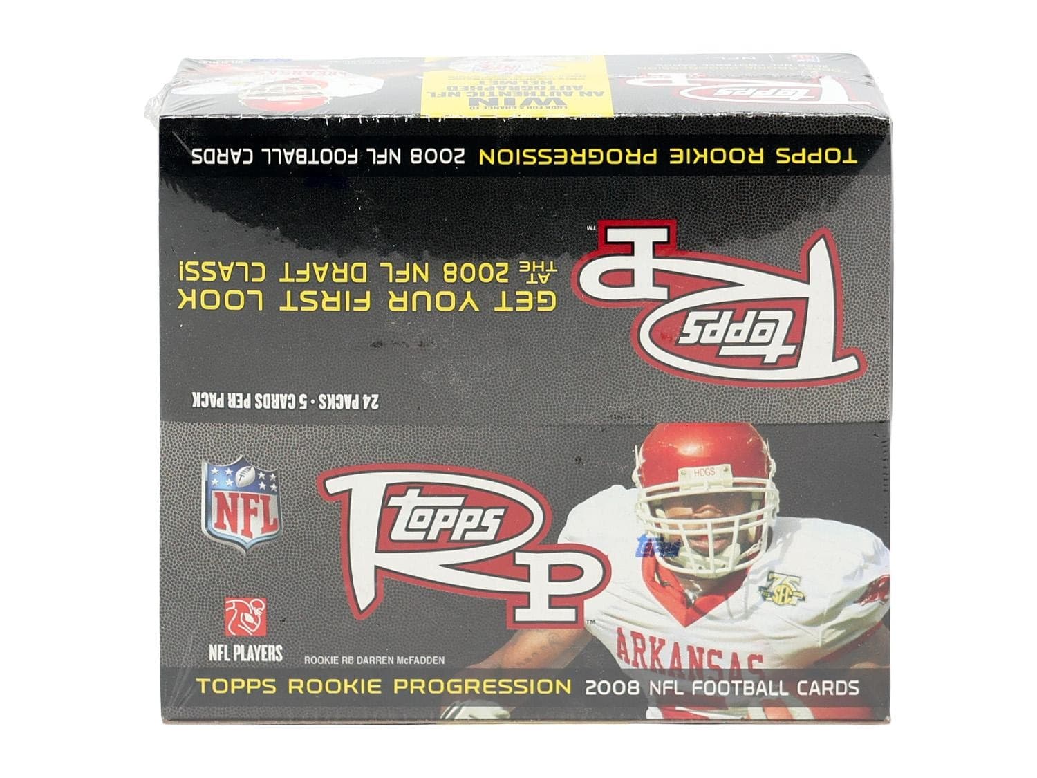 2008 Topps Rookie Progression Football 24-Pack Retail Box