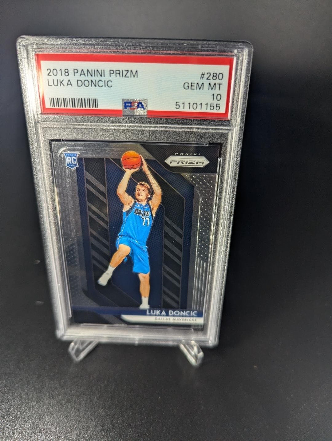 2018 Panini Prizm Luka Doncic Rookie Card PSA GEM MINT 10