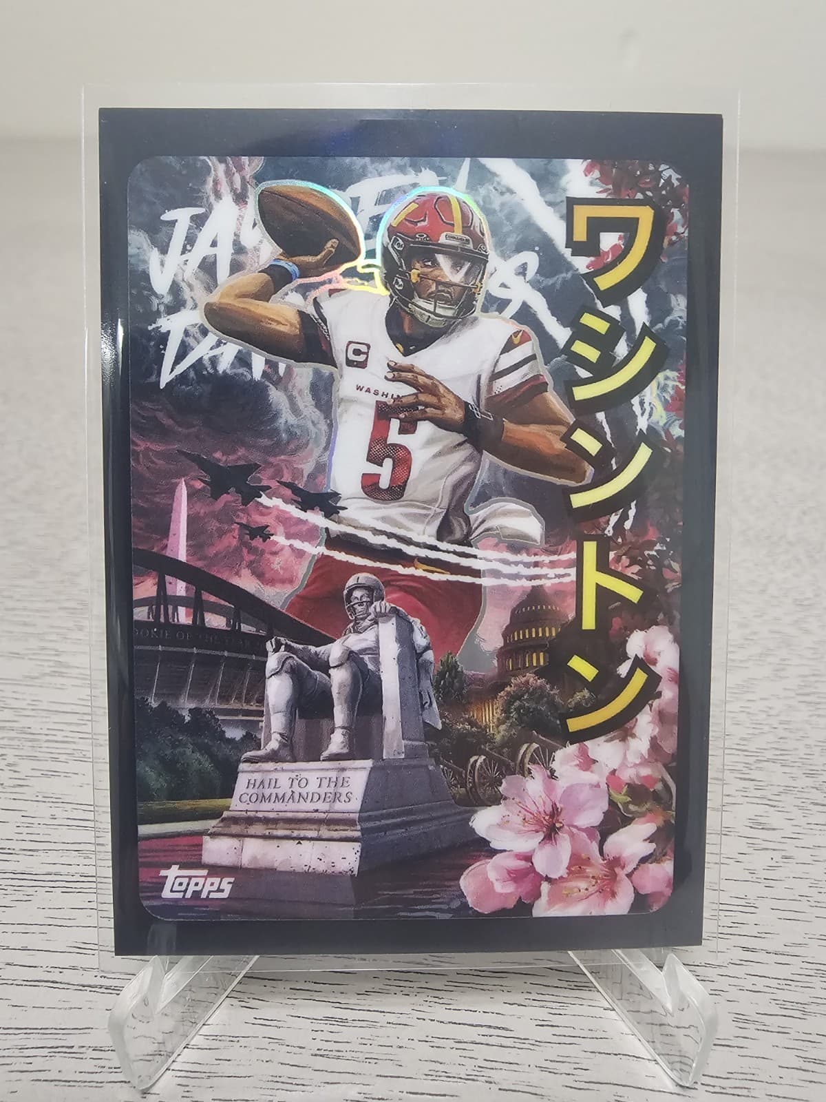 Jayden Daniels 2025 Topps Chrome Kaiju *SSP CASE HIT*