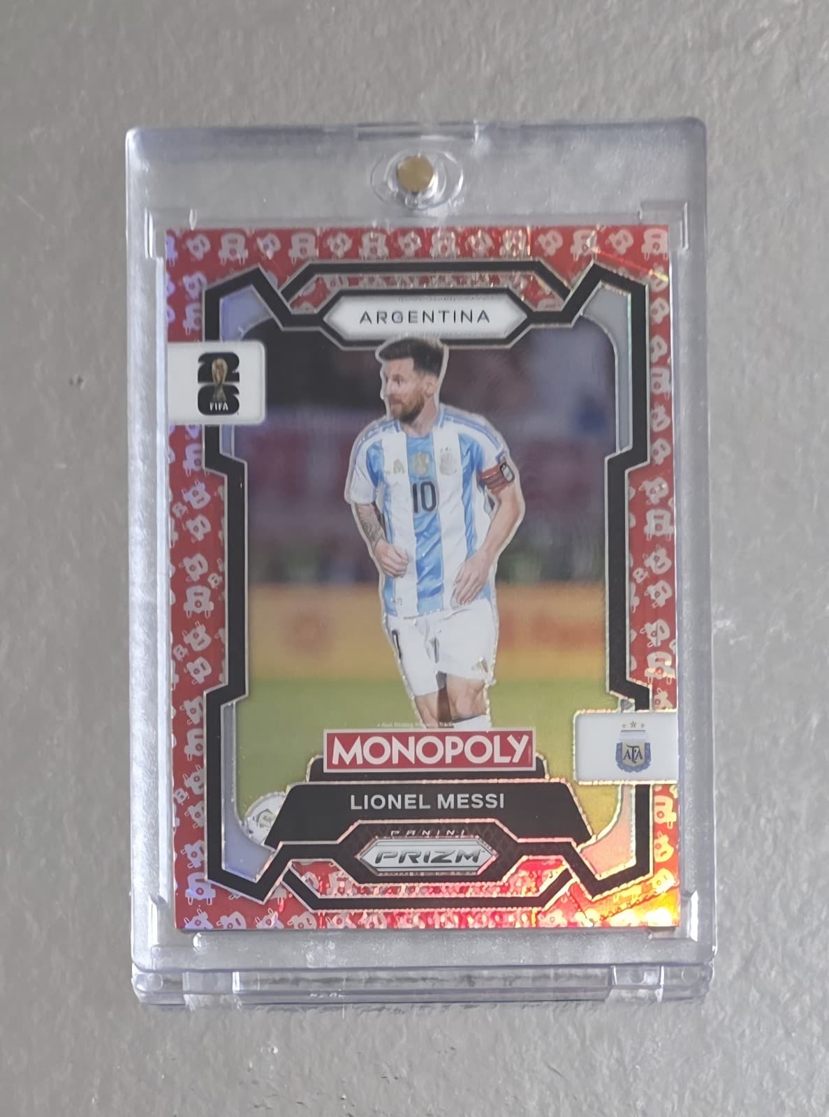 2026 Prizm Monopoly FIFA World Cup Lionel Messi #1 Argentina Free Parking 