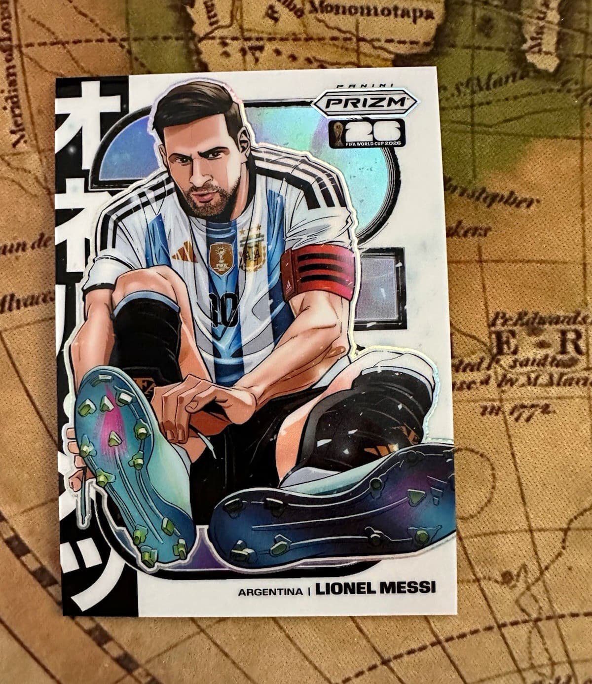 Panini 2026 Prizm FIFA World Cup Lionel Messi Argentina #10 Insert Card