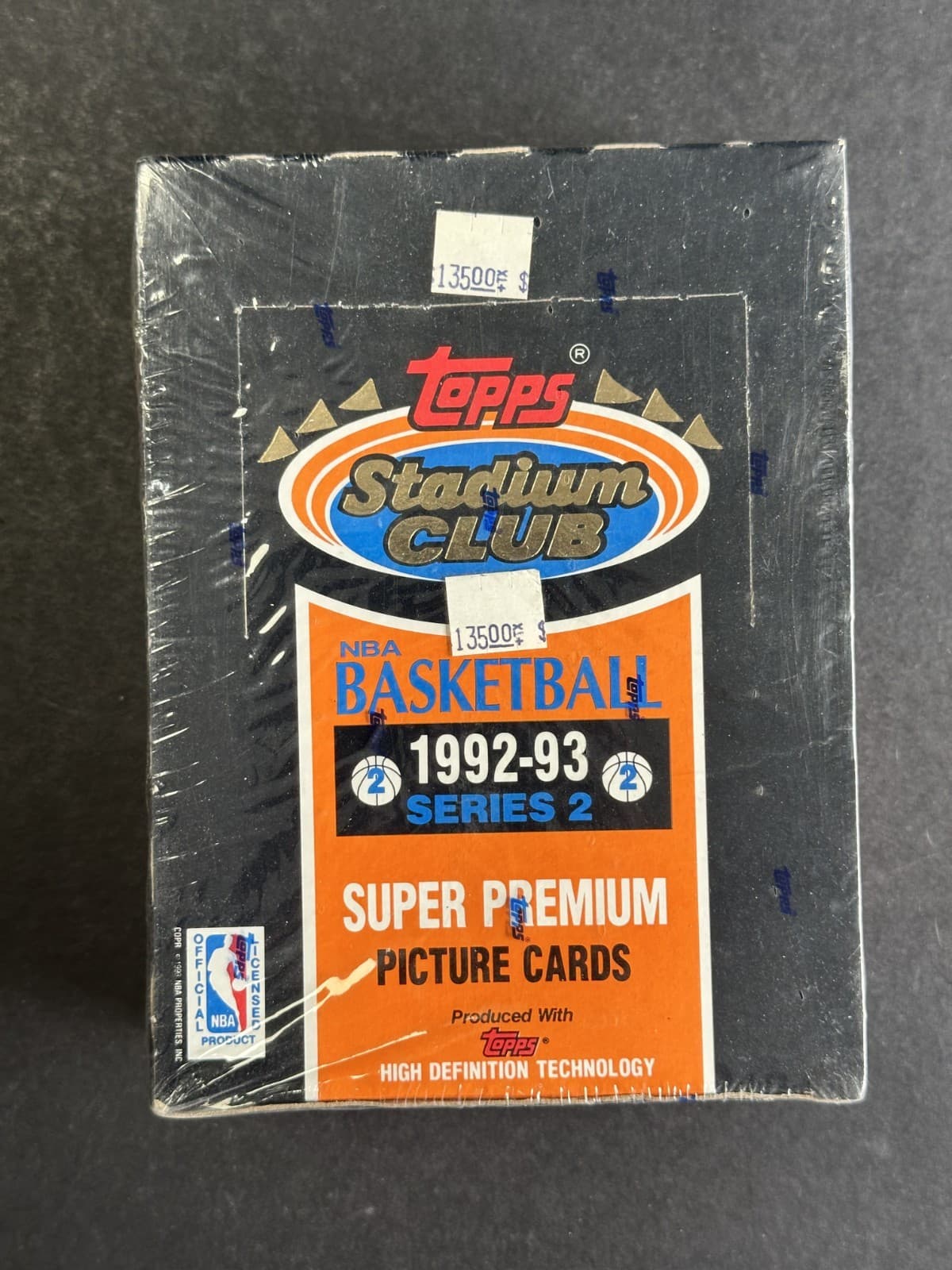 1992-93 Topps Stadium Club Basketball Series 2 Box Sealed Shaq HOF RC Year